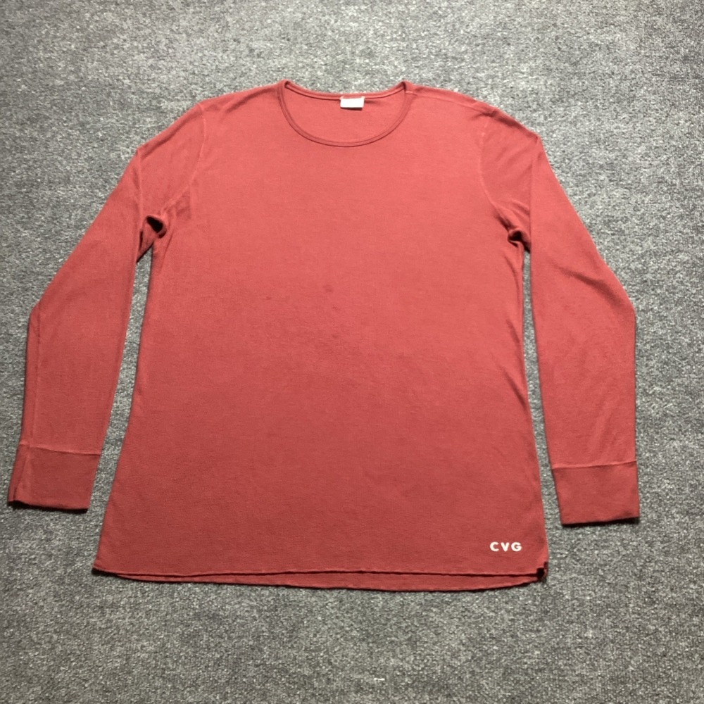 CVG Maroon Green Thermal Long Sleeve Shirt XXL Constantly Varied Gear Lot Of 3 - Picture 9 of 16